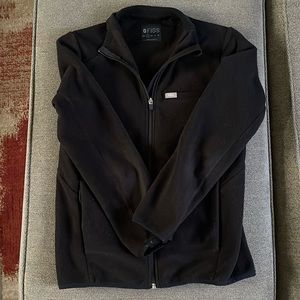 FIGS Black Fleece Jacket